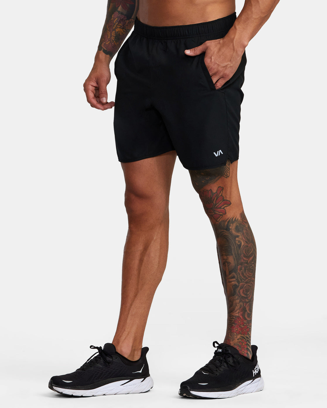 RVCA YOGGER IV SHORT - BLK