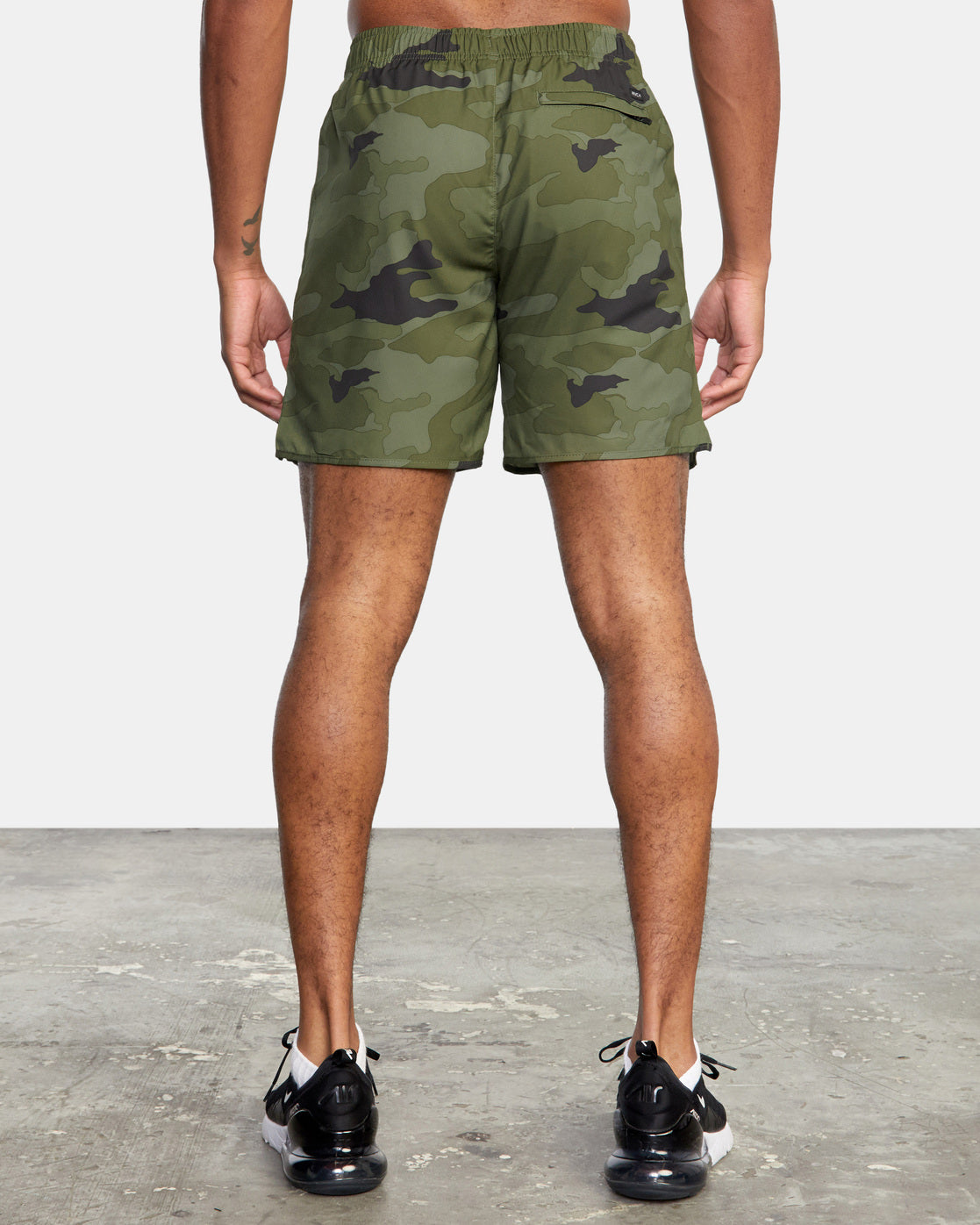 RVCA YOGGER IV ELASTIC SHORTS 17" - GNR6