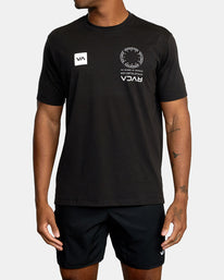 RVCA VA MARK SS TEES - BLK