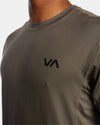 RVCA SPORT VENT LONG SLEEVE TEE - MSH