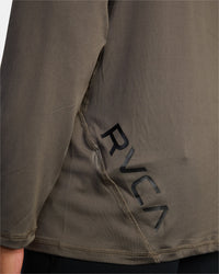 RVCA SPORT VENT LONG SLEEVE TEE - MSH