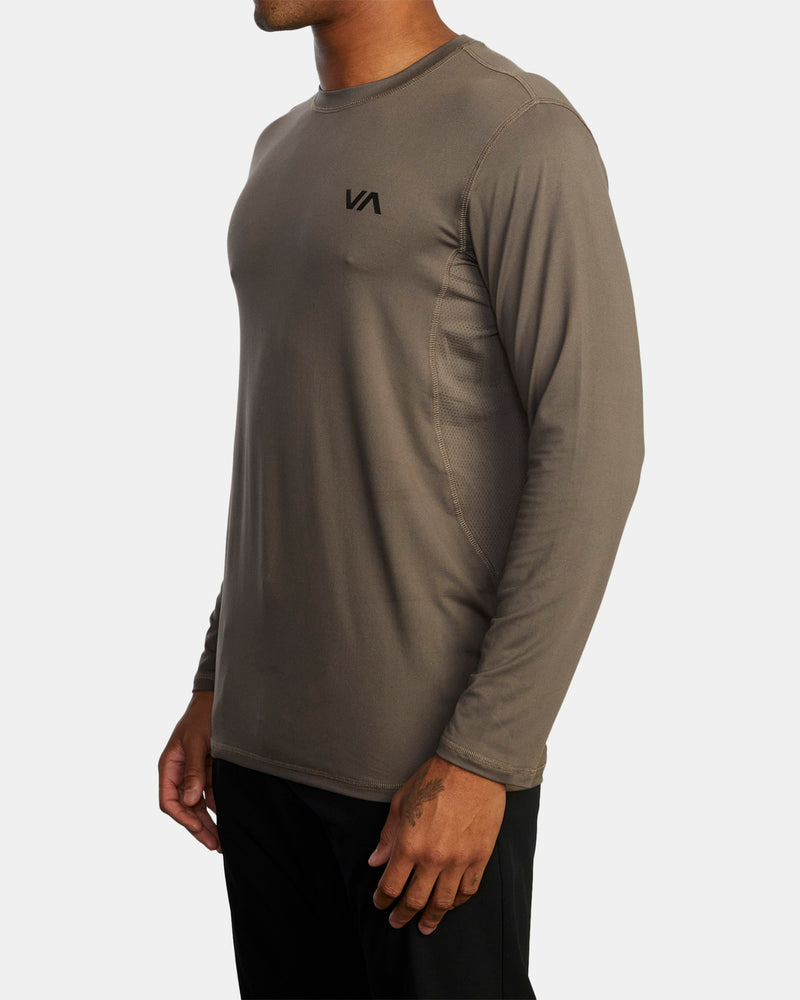 RVCA SPORT VENT LONG SLEEVE TEE - MSH