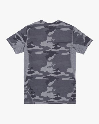 RVCA SPORT VENT SHORT SLEEVE TEE - CAM