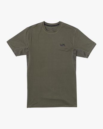 RVCA SPORT VENT SHORT SLEEVE TEE - OLV