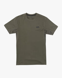 RVCA SPORT VENT PERFORMANCE TEE - OLV