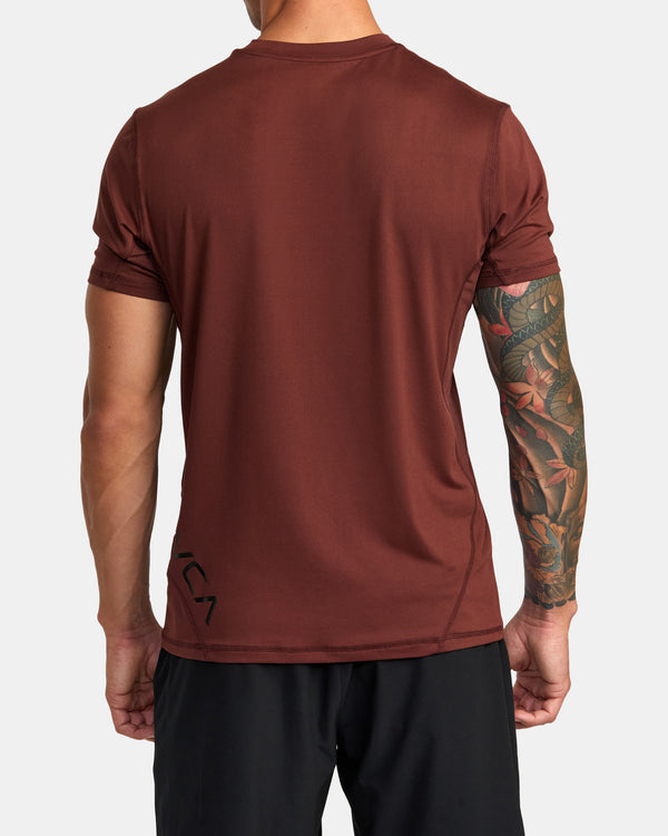 RVCA SPORT VENT PERFORMANCE TEE - MAH