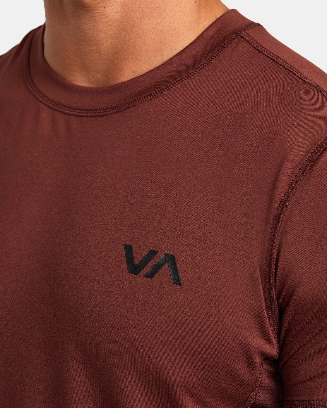 RVCA SPORT VENT PERFORMANCE TEE - MAH.