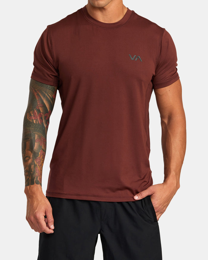 RVCA SPORT VENT PERFORMANCE TEE - MAH