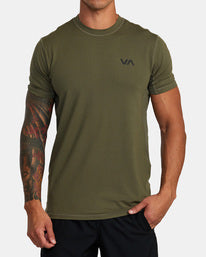 RVCA SPORT VENT PERFORMANCE TEE - OLV