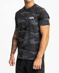 RVCA SPORT VENT SHORT SLEEVE TEE - CAM