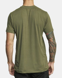 RVCA SPORT VENT SHORT SLEEVE TEE - OLV