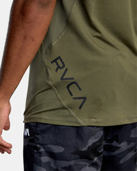 RVCA SPORT VENT TANK TOP - OLV