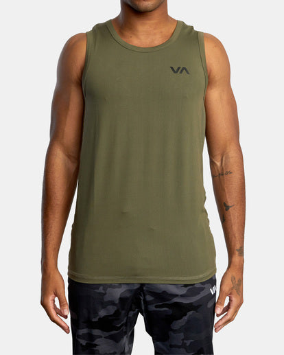 RVCA SPORT VENT TANK TOP - OLV