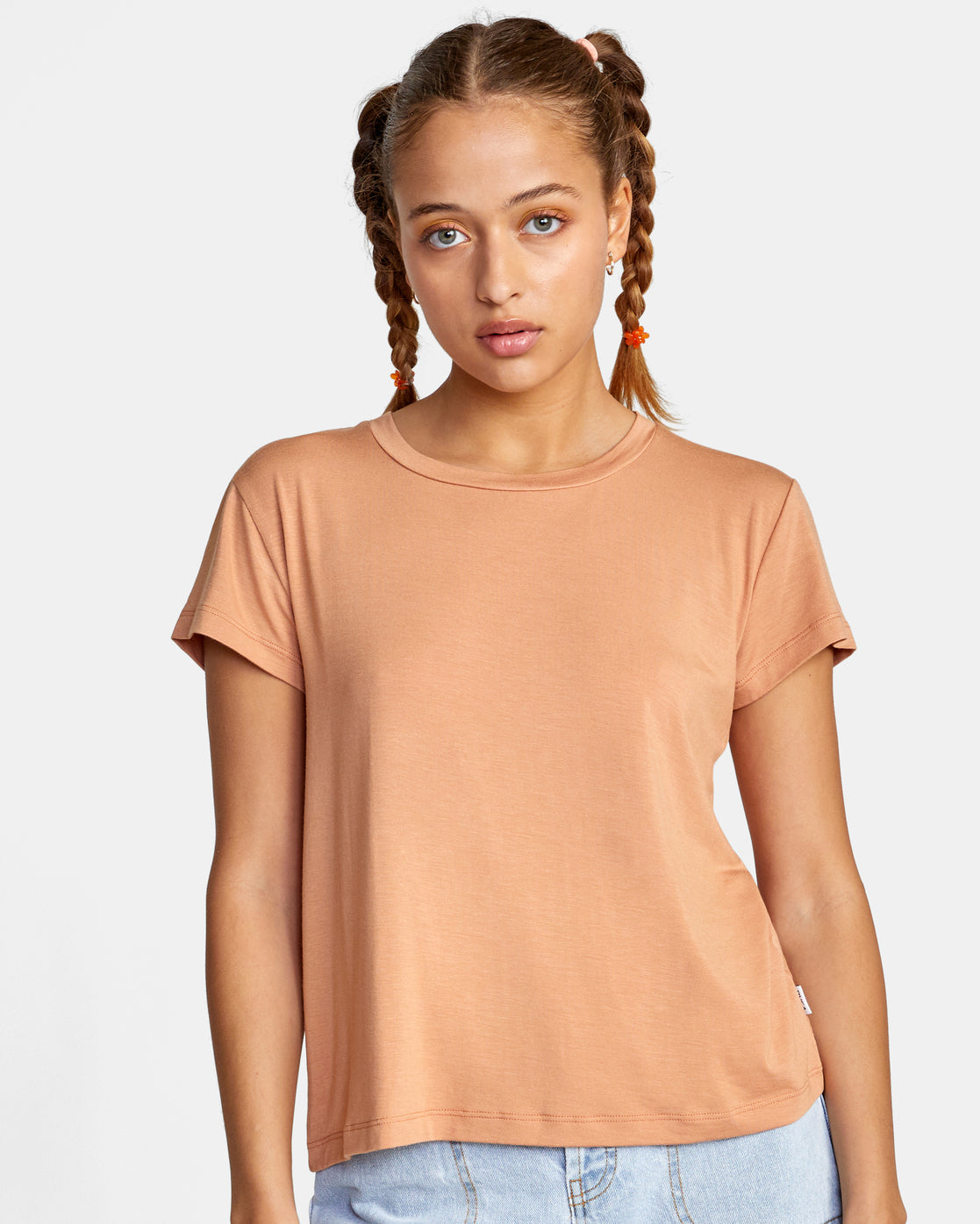 RVCA RECESS 3 CREWNECK TEE - SAN