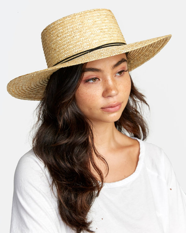 RVCA PENNY STRAW HAT - SAN