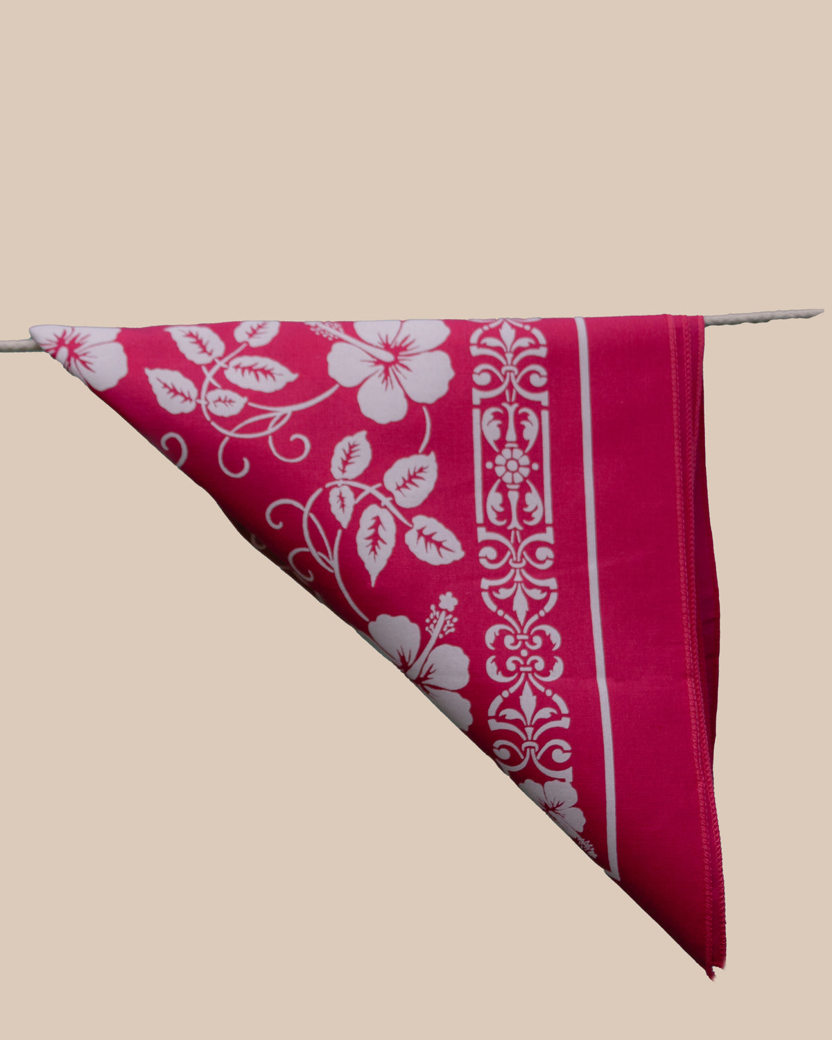 HIBISCUS BANDANA - PINK