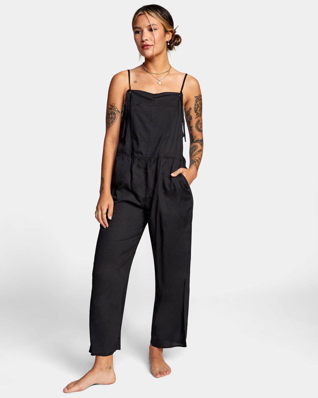 RVCA ZULA JUMPER COVER-UP - TUB