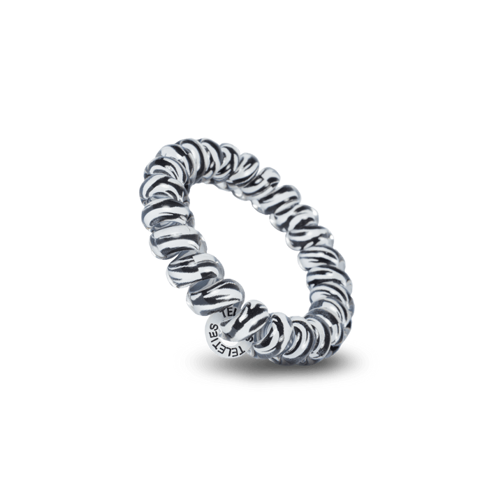 TELETIES HAIR TIE LARGE - ZEBRA